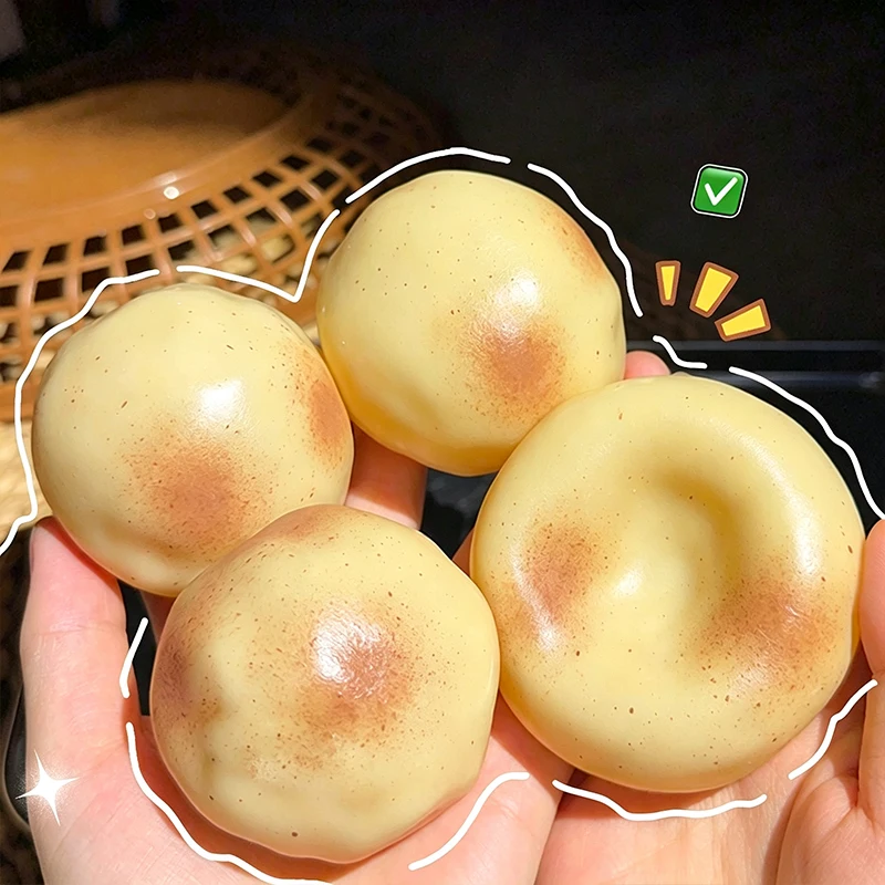 Vaseline-Kartoffel-Squishy-Stressball, Fidget-Spielzeug, Kokosöl-Plastizität, kein Rückprall, Quetschspielzeug, ASMR, sensorisches Anti-Stress-Geschenk – Detail 5