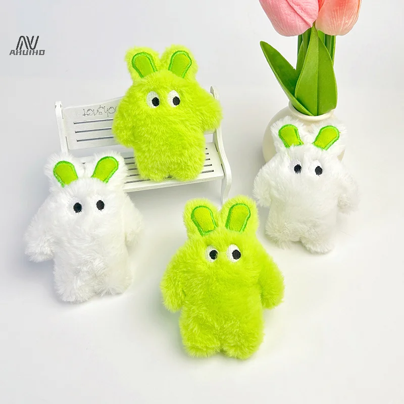 Cartoon Rabbit Plush Toy Keychain Sweet Kawaii Keychain Pendant For Women Girls Fashion Backpack Decoration Accessories Gifts