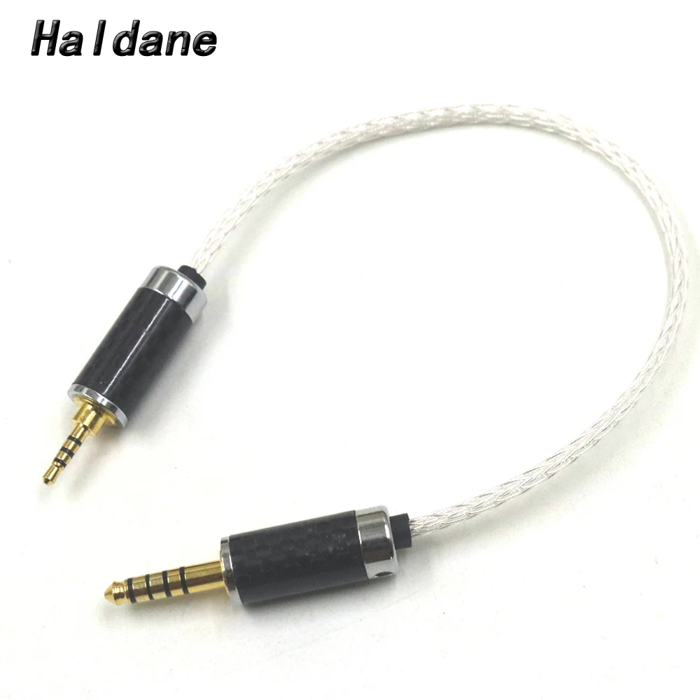 

Haldane HIFI 16Cores UPOCC Single Crystal Silver 4.4mm Balanced Male to 2.5mm TRRS Balanced Male Audio Adapter Cable