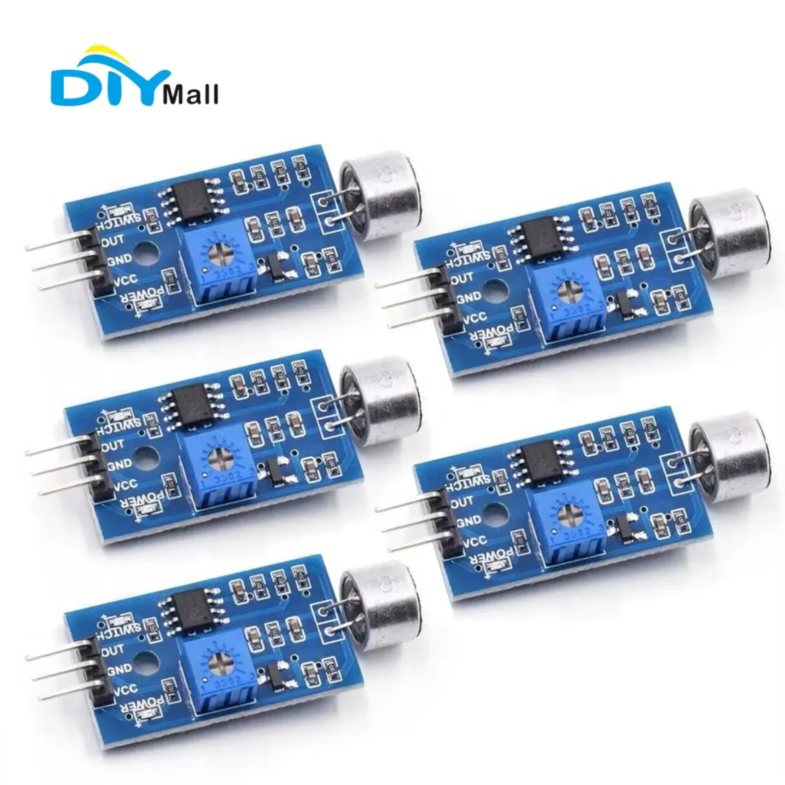 

Высокочувствительный модуль звукового датчика-микрофона для Arduino 3.3V-5V с функцией распознавания голоса для электронных проектов