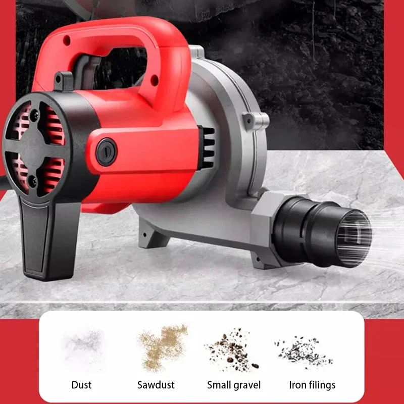 

Электрический турбинный вентилятор мастерской, прочный и прочный, портативный электрический турбинный вентилятор, высокоскоростной воздушный пылесборник