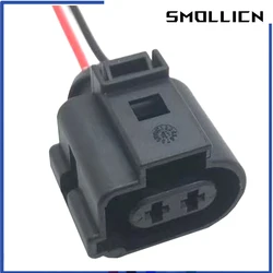 2 Pin Auto Waterproof Sensor Rear Brake Caliper Motor Harness Plug For Passat B6 B7 CC Tiguan A4 Q3 Q5