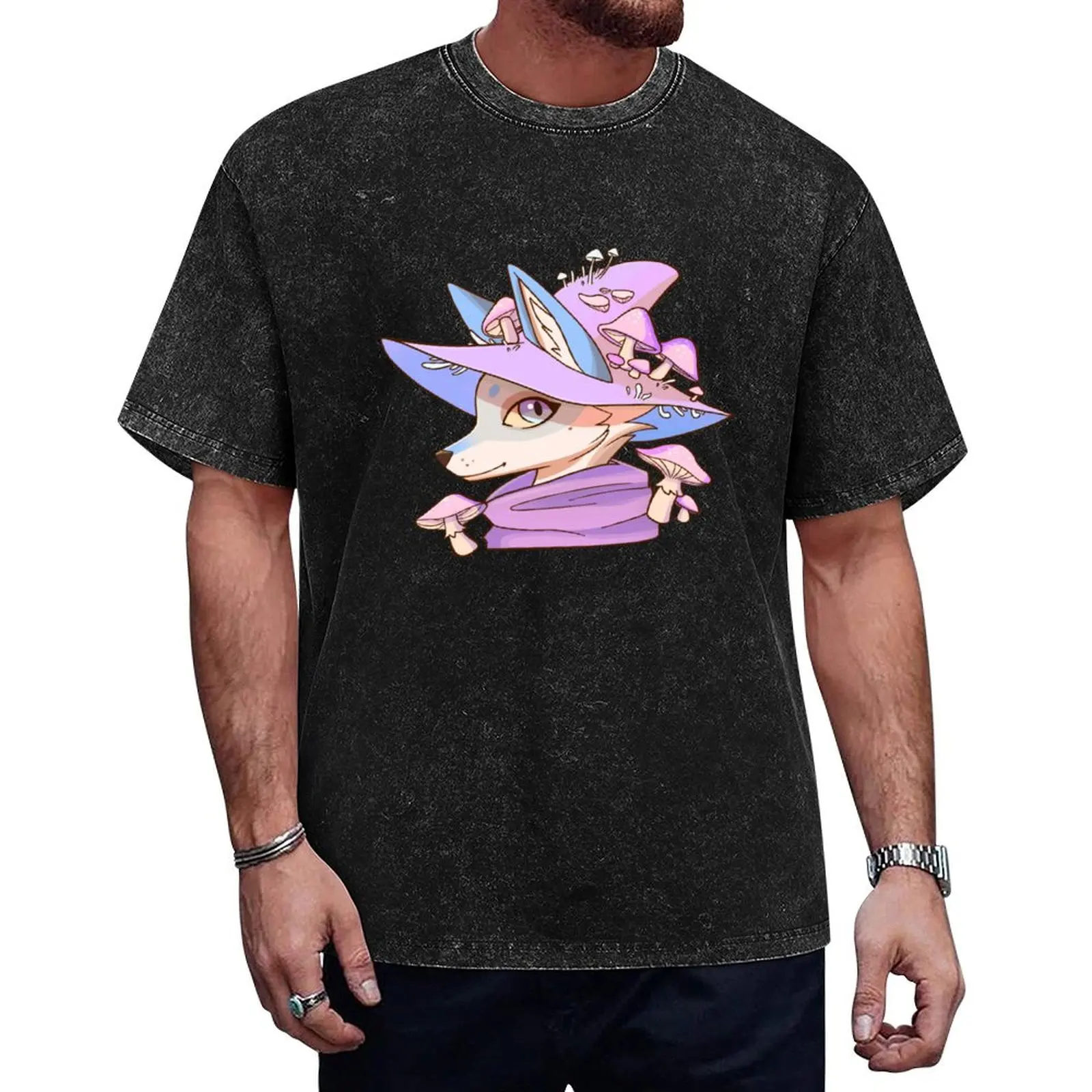 

Cottagecore Magic Fox Pastel T-Shirt basketball graphic tees cute tops mens t shirt graphic