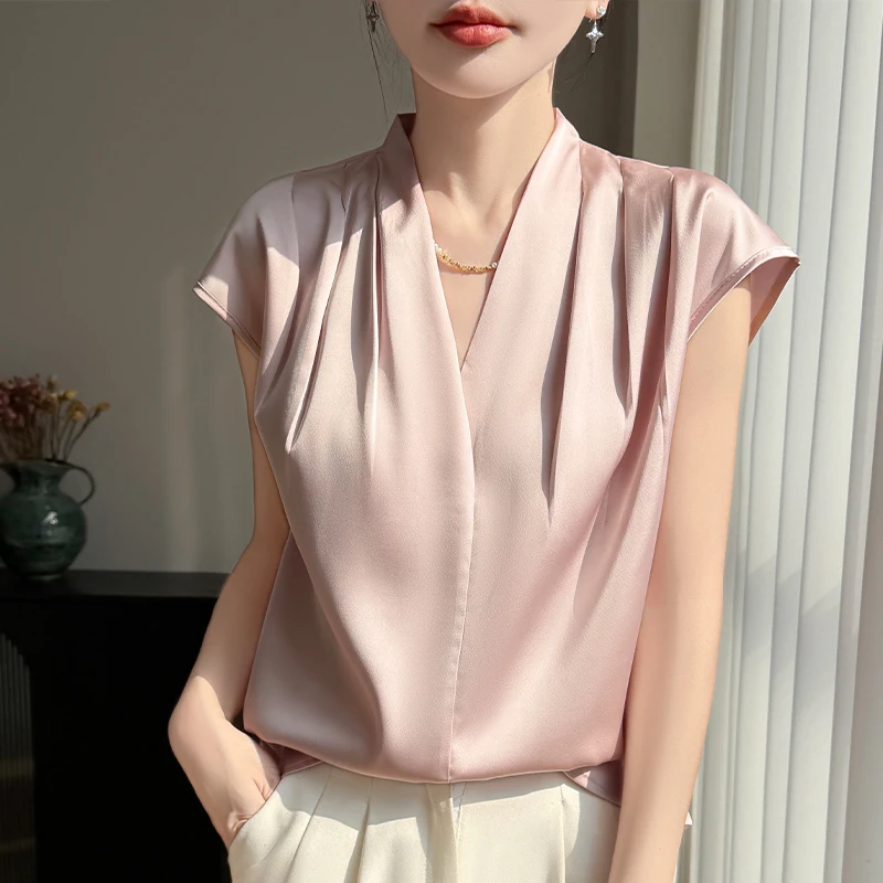 

2026 Women Summer Halter Tank Tops Women Elegant Women Thin Tops Casual Tank Top O-neck Tees Sleeveless Blouse Tops For