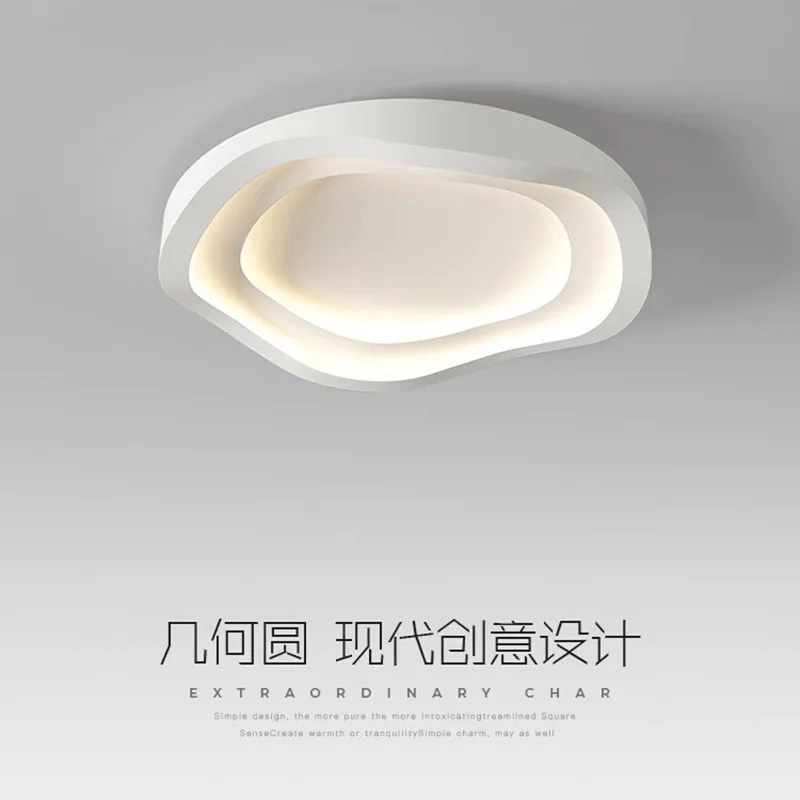 

Modern LED Ceiling Lights Chandelier Round White Lamps Home Art Lighting Fixtures for Bedroom Study Dining Room Kitchen