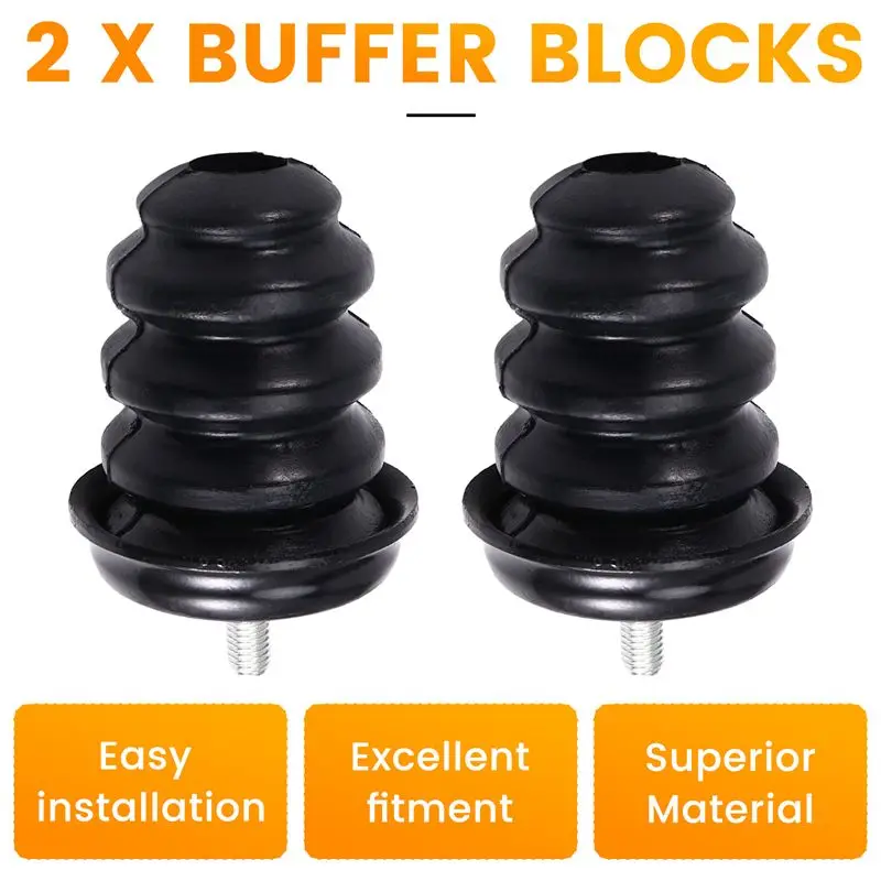 ABWZ-For Chevy Silverado GMC Sierra 1500 1999-2007 Rear Axle Bump Stops 15712438 2 Pieces