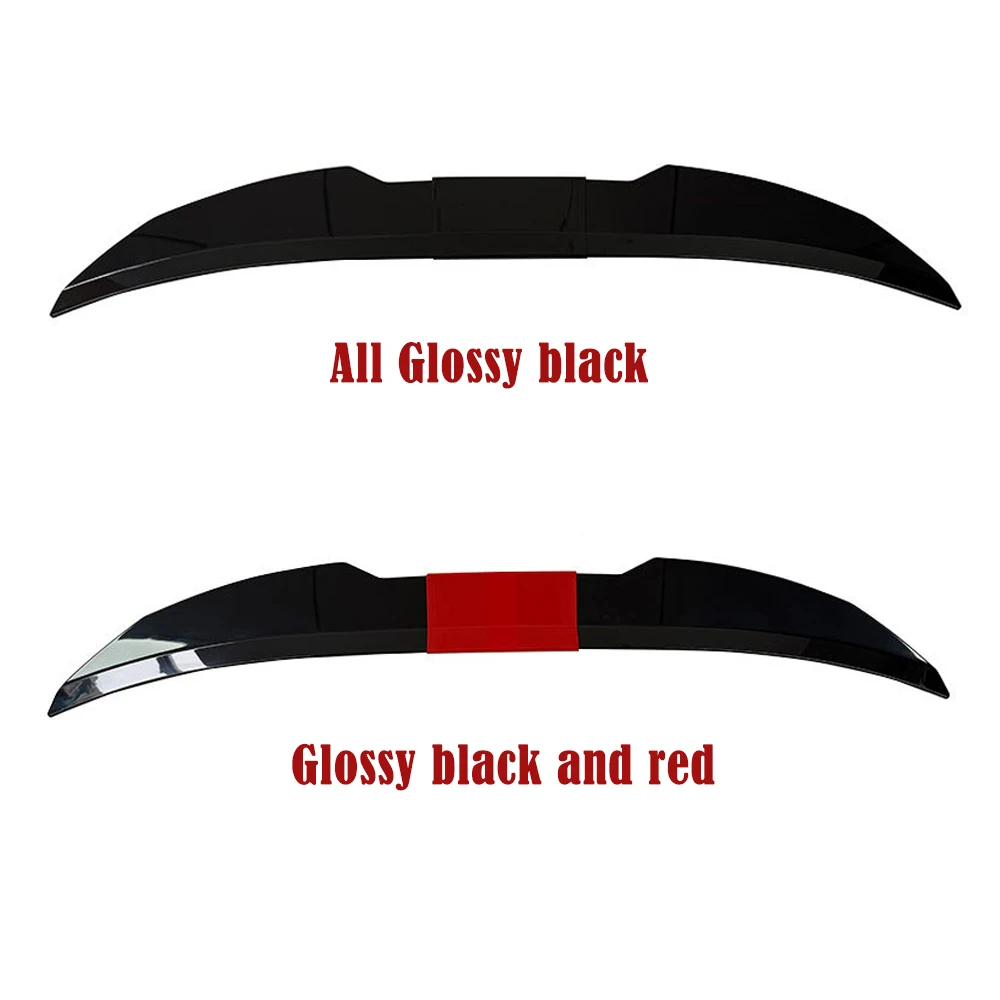 نمط جديد العالمي 3 قطعة سيدان الخلفي الجذع الذيل الخلفي الجناح المفسد 117-127 سنتيمتر قابل للتعديل لتقوم بها بنفسك تجديد التمهيد أجنحة المفسد اكسسوارات السيارات