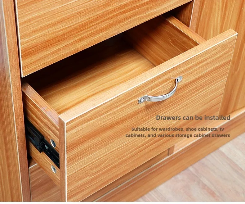 2/4/6 Stück Edelstahl-Türgriffe Schrankknöpfe Silber Schubladenknöpfe Küchenschrankgriffe 78mm 95mm 105mm 128mm im antiken Stil – Detail 14