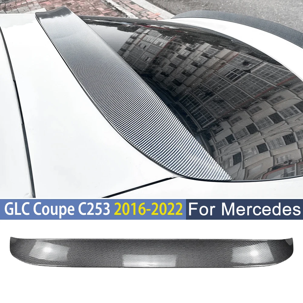

Rear Roof Lip Spoiler Wing For Mercedes Benz GLC Coupe C253 2016-2022 Splitter Diffuser Body Kit Modification Exterior Tuning