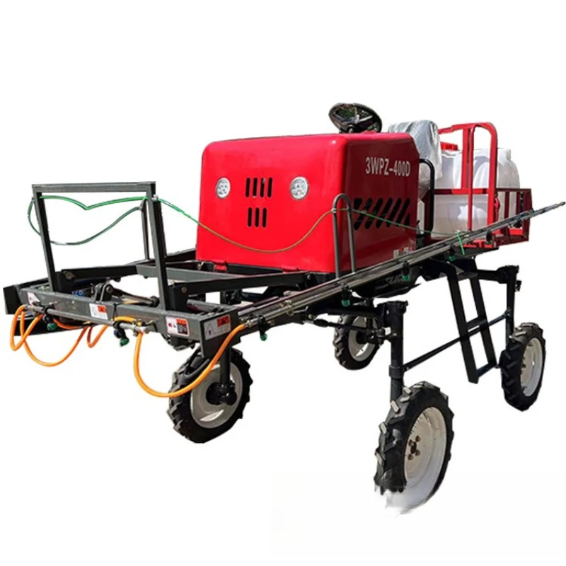 Self-propelled spray rod sprayer four-wheel sprayer