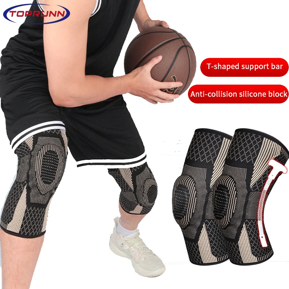 1pcs Knee Brace,Knee Compression Sleeve Support with Patella Gel Pads&Side Stabilizers,Knee Pads for Running, Pain Relie,ACL