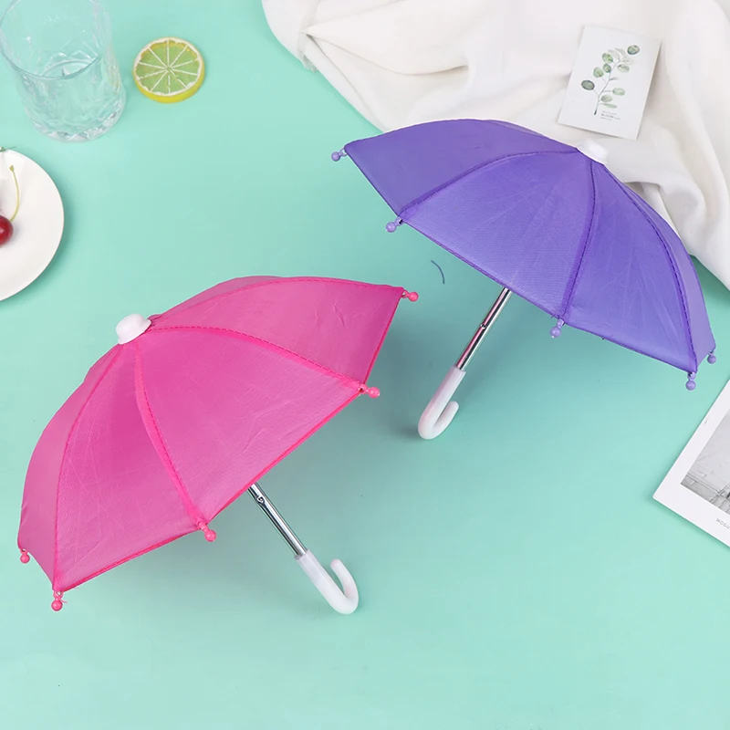 

22CM Colorful Doll's Umbrellas Toys Rain Gear For 18inch doll Girls Accessories