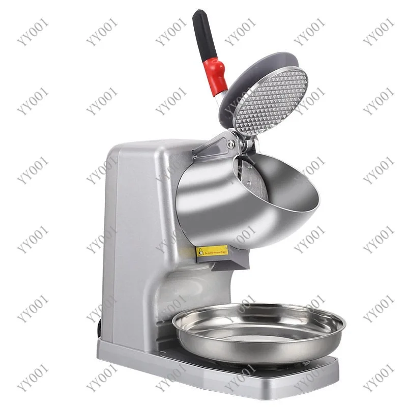 Commercial Ice Crusher Shaved Ice Machine Snow Ice Maker for Milk Tea Shop Stall