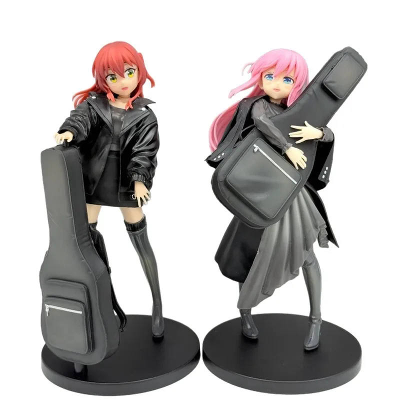 20cm Bocchi The Rock Guitar Gotoh Hitori 피규어 스탠딩 애니메이션 모델 장식 데스크탑 장식품 휴일 선물 컬렉션 장난감