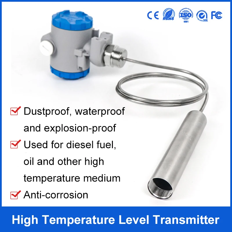 

RS485 level sensor submersible for diesel oil 316l fuel gasoline level sensor