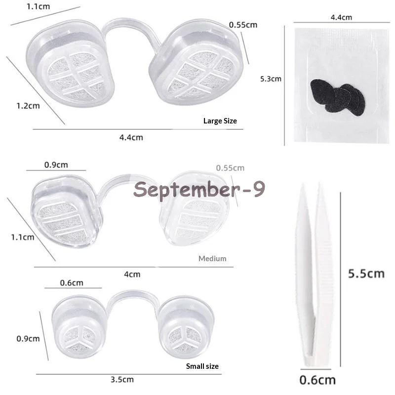 Sensitive Skin Friendly Invisible Nose Filters 1 Set Nasal Plugs Anti Dust Allergy for Daily Outdoor Use
