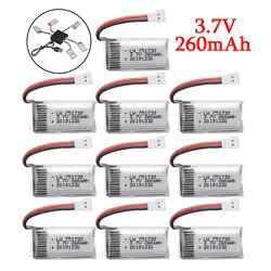 Batteria all'ingrosso 3.7V RC Drone per Eachine H8 JJRC H2 H8 H48 Mini RC Quadcopter accessorio 3.7v 260mah batteria lipo