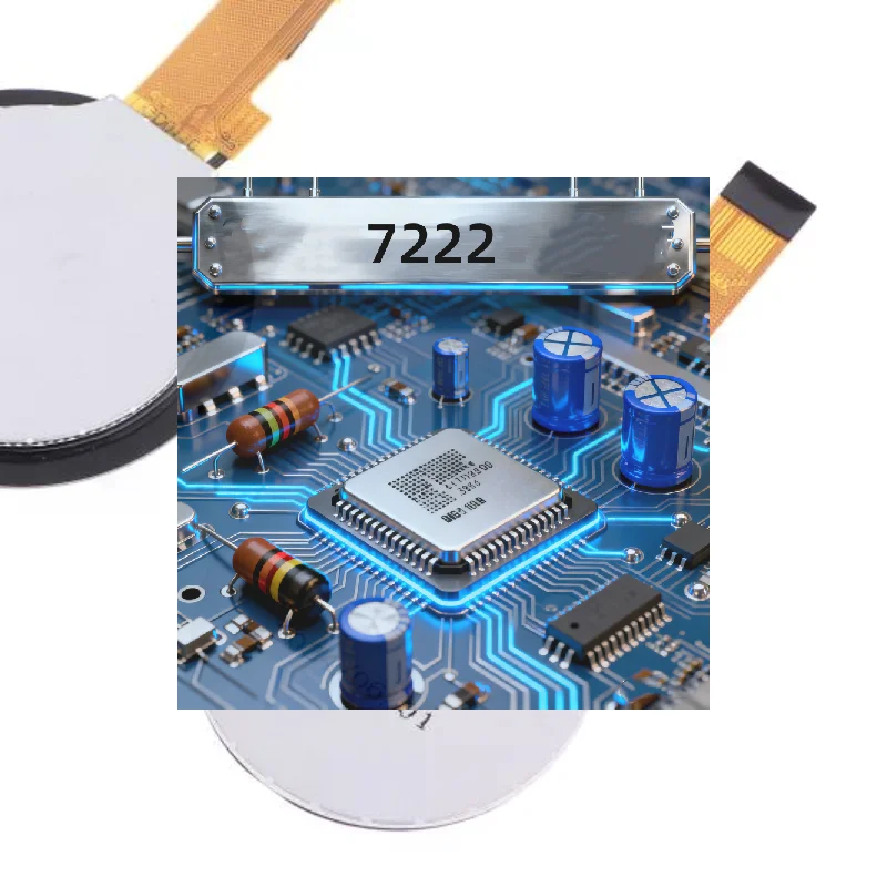 IPS 1.28 Inch 15PIN SPI 262K TFT LCD Capacitive Touch Round Screen GC9A01 Controller CST816D Touch IC 240(RGB)*240