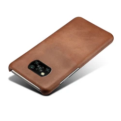 Luxury Vegan PU Leather Cover For Xiaomi Poco X3 NFC Pro Funda Wearable Slim Coque For Xiomi Mi POCO X 3 X3pro X3nfc 6.67