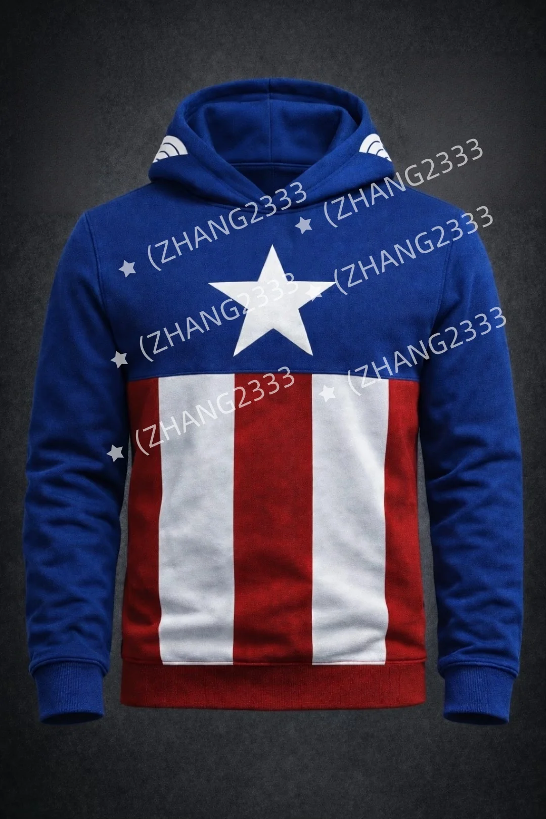 Trendiges neues Superhelden-Kostüm, Cosplay, Eltern-Kind-Freizeitinteraktion, Lauf-Sportbekleidung, leichter Herbst-Fleece-Hoodie mit Taschen – Detail 6