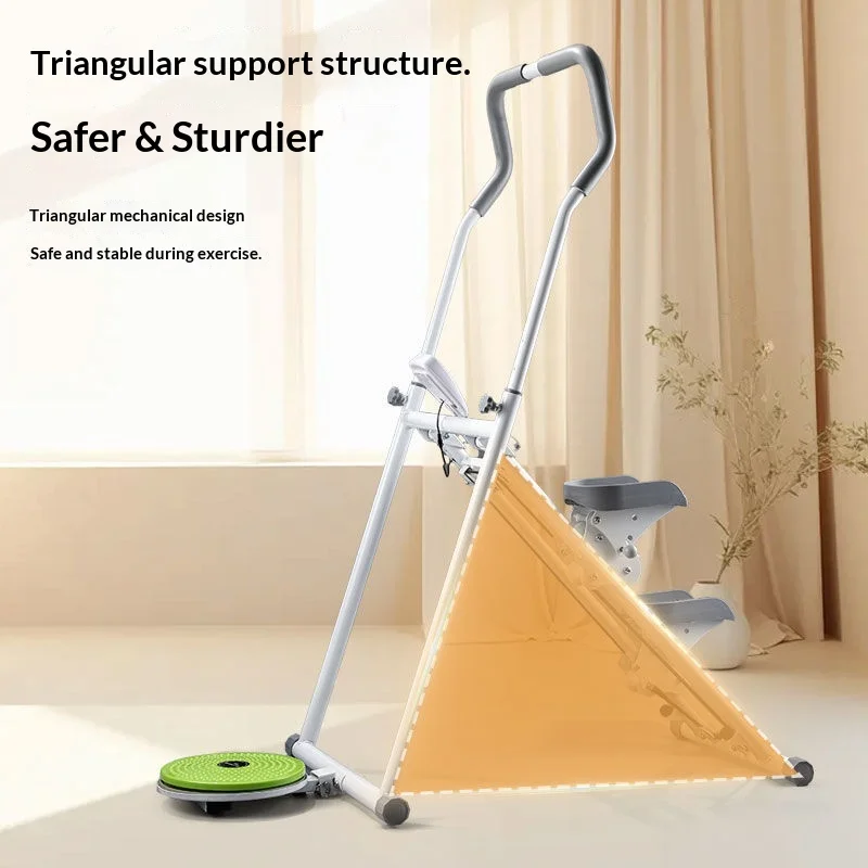 

Foldable Multi-Functional Stair Climber Incline Stepper for Indoor Exercise Model PLJ-01