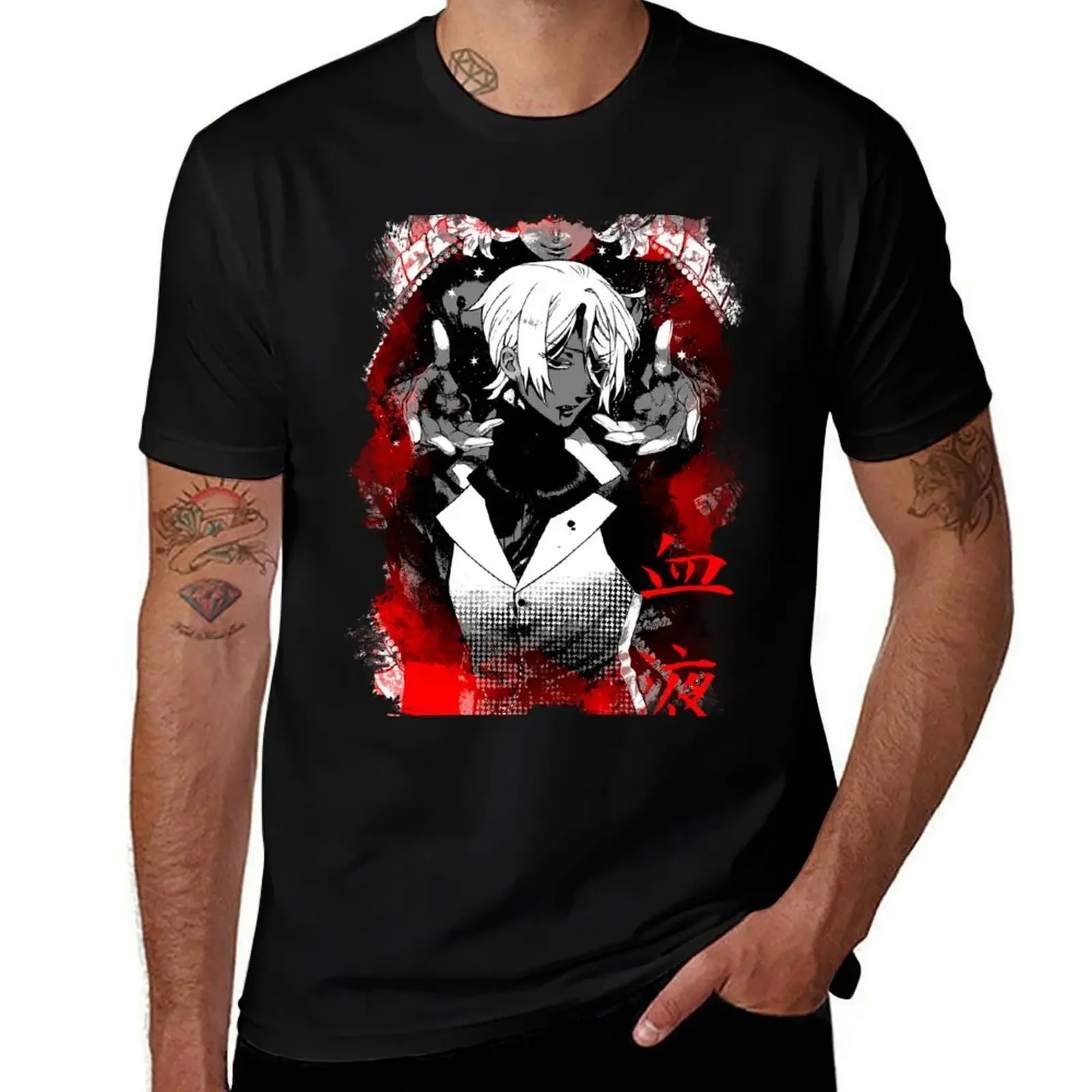 

Vanitas no Carte - Noé Archiviste T-Shirt designer shirts anime clothes topping men clothing