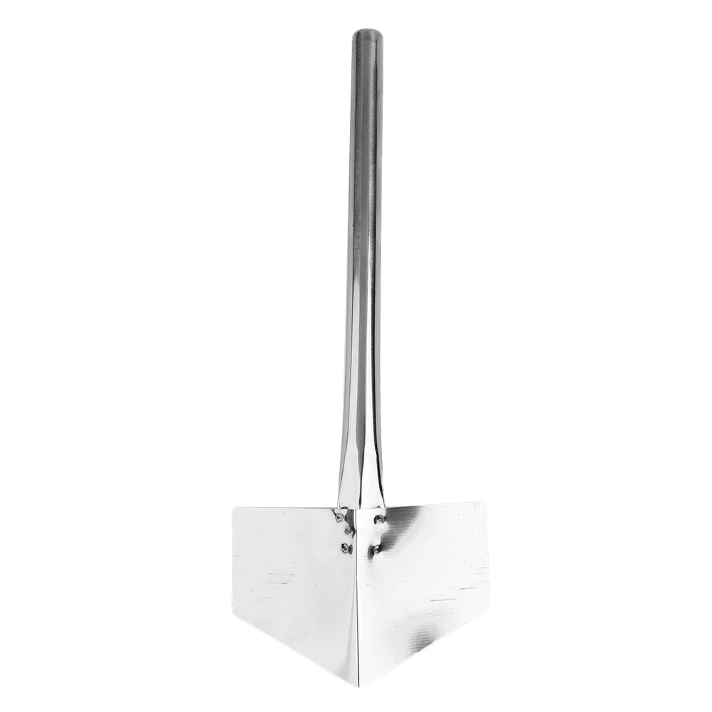 Cazzuola ad angolo per esterni tono argento Gesso leggero da giardino Angolo uniforme esterno Angolo interno Manico in metallo Strumento da 90 gradi