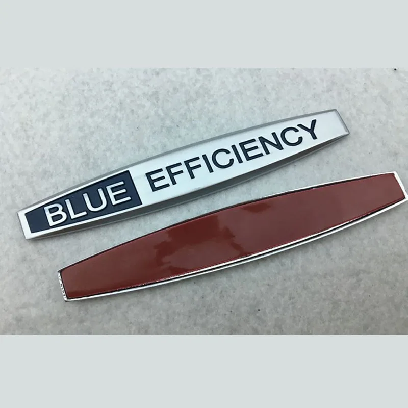 3d Metal Logo BLUE EFFICIENCY Emblem Car Fender Badge Sticker CLA GLA GLK 300 Accessories