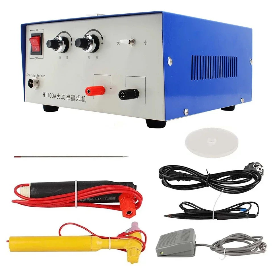 Jewelry Spot Welding Machine - Gold/Silver/Stainless Steel Welding, No Welding Agent, Used for Repair