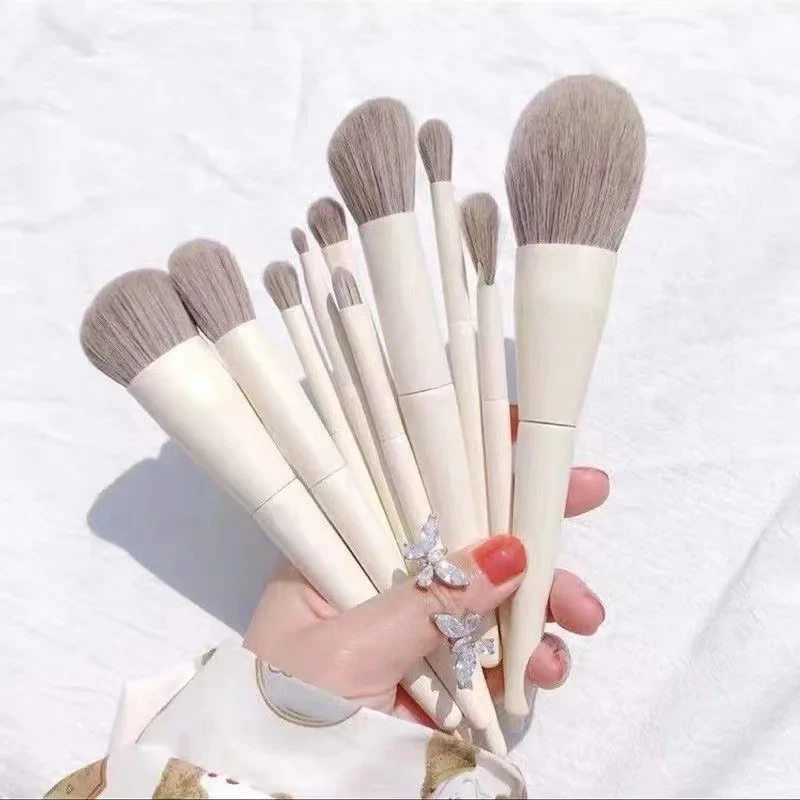 Soft Fluffy Makeup Brushes Set Eye Shadow Foundation Women Cosmetic Powder Blush Blending Beauty Make Up beauty Tool