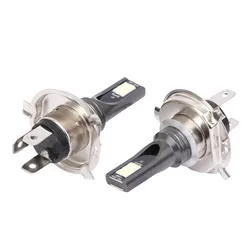 2Pcs H7 H4 Car Light H1 H16JP H11 H3 H9 LED Car Headlight Fog Light 9005 9006 Auto Driving Headlamp Lamps Blub 6500K 12V 24V