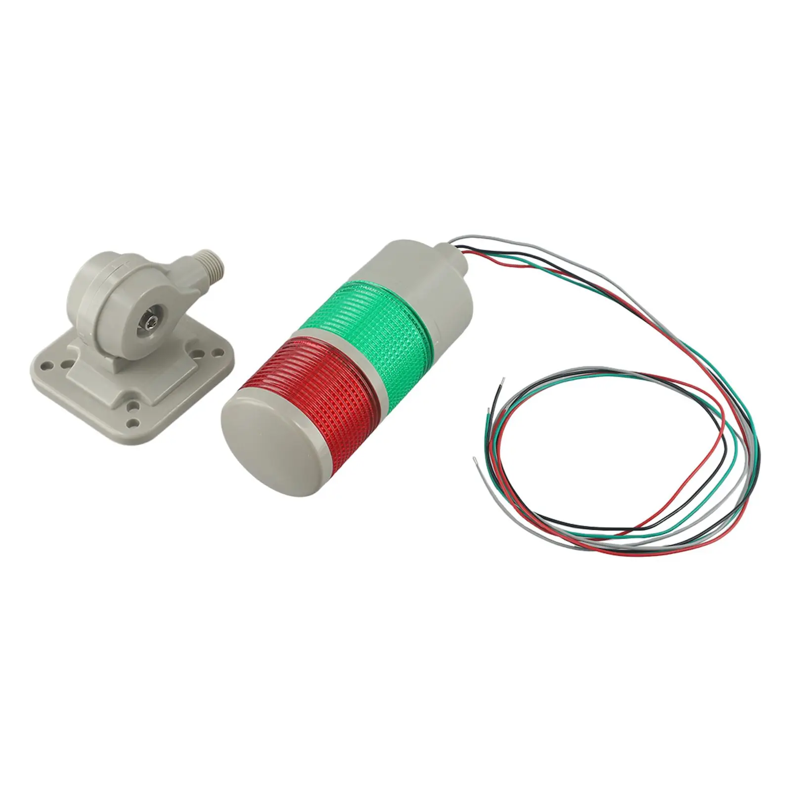 LED Signal Tower Column Lamp with Interchangeable Lampshades for Enhanced Visual Alerts in Industrial Settings