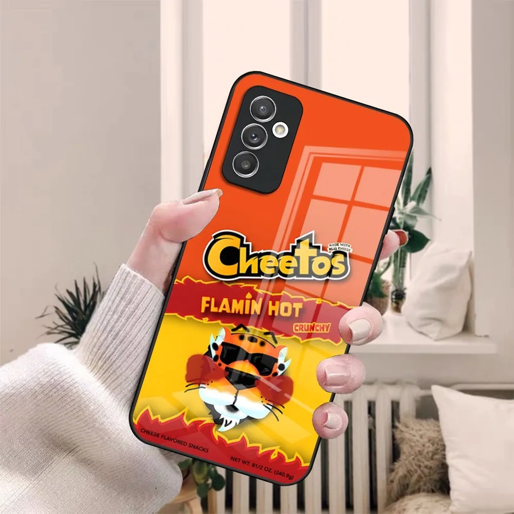 حافظة هاتف لهاتف سامسونجس ، غطاء فاخر لـ S20 ، S30 ، S21 ، S32 ، S23 ، S24 ، S9 ، S10E ، Note 20 ، 10 Pro ، Ultra Plus ، حليب ، مشروب ، شوكولاتة ، بسكويت #2