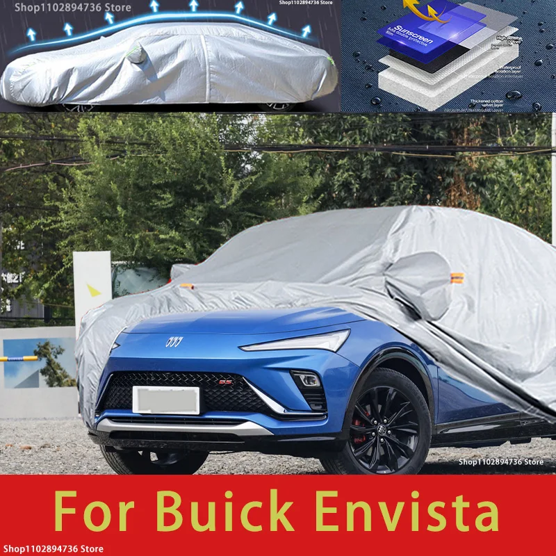 

For Buick Envista Outdoor Protection Full Car Covers Snow Cover Sunshade Waterproof Dustproof Exterior Car accessories