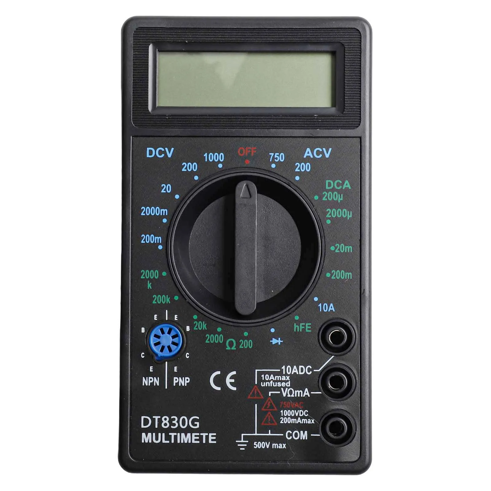 ANENG DT830G Digital Multimeter Simple Instrument Portable Mini Multimeter High Precision Diode Test AC Voltage Measurement