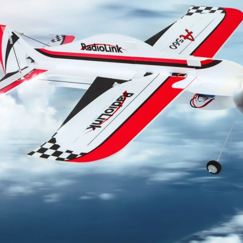 RadioLink A560 3D Aerobatic Fixed Wing RC Airplane One-Click Hover Brushless Motor 4KM Range & Voltage Telemetry 6 Flight Modes