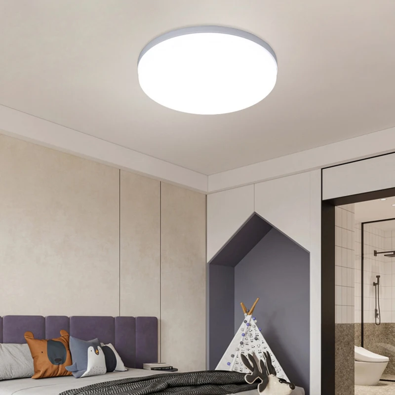 LED Circular Ceiling Light Ultra-thin Modern Light Bedroom Living Room 18W 24W 36W 48W Indoor Home Decoration Light image 3