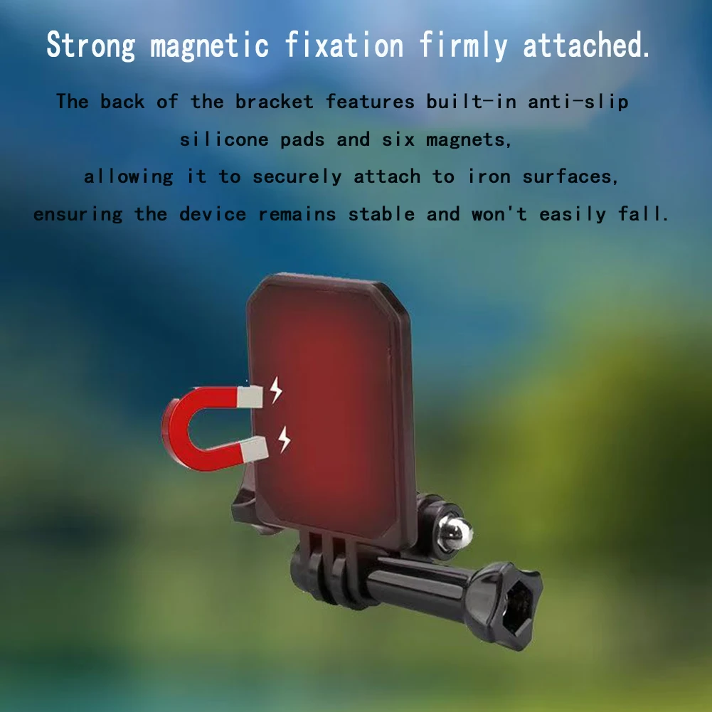 Magnetyczny uchwyt do DJI Action 6/5/4, regulowany o 180 stopni, do DJI Osmo Gopro, stały uchwyt, akcesoria. — zdjęcie produktu 2