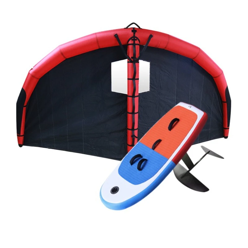 Inflatable Kite Paddle Board Surfboard Hydrofoil Windsurfing Three-piece Combination Hydrofoil Surfing Unpowered