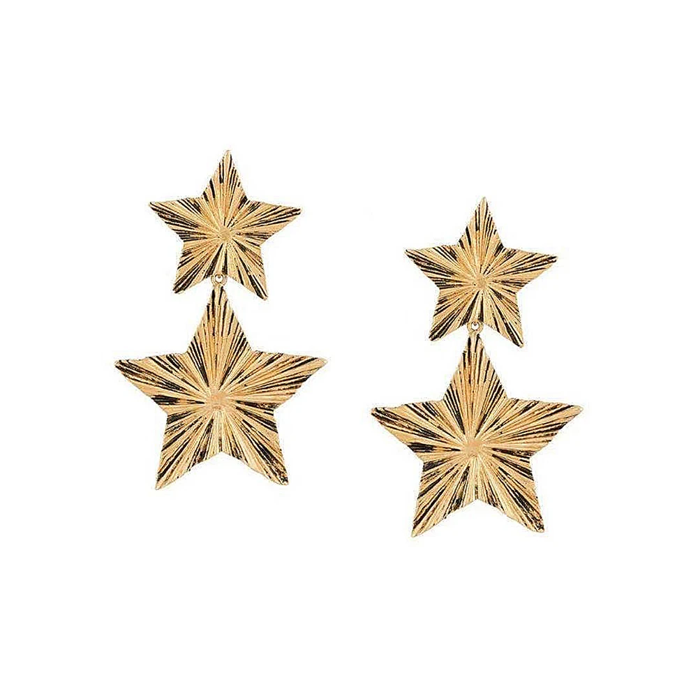 To Reines Fashion Vintage Creative pattern Star Earrings For Women Classic Accesorios  Jewelry Gift Party Trend Pendientes