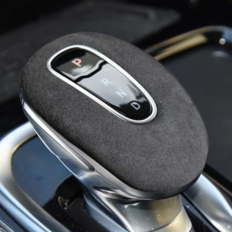 For VOYAN free interior, center console, gear lever cover, suede protection, car sticker, gear head cover, gear lever c