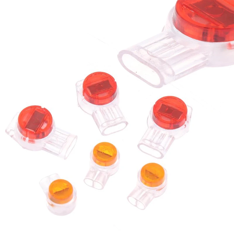100Pcs/Pack Plastic K1 K3 Connector Crimp Terminal Wire Connection Rj45 Ethernet Cable Connector Telephone Line Terminal