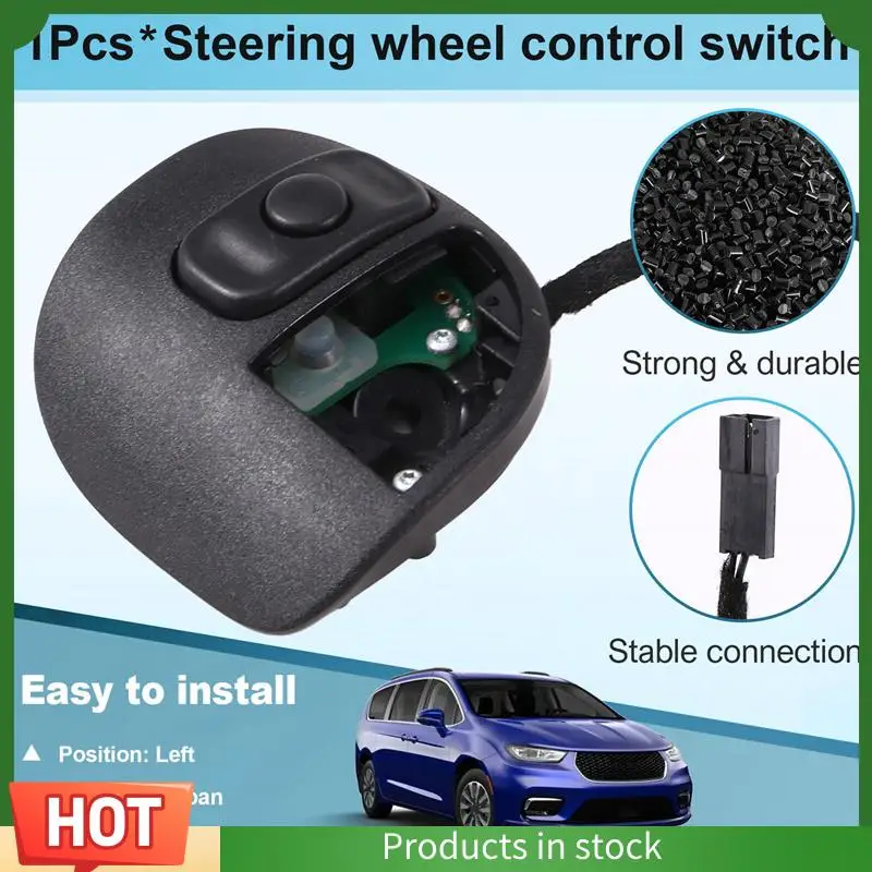 

AU63-Radio Control Switch 5RQ11DX9AC Steering Wheel Control Switch Steering Wheel Paddle Shifter Fordodge Fordodge Chrysler Left