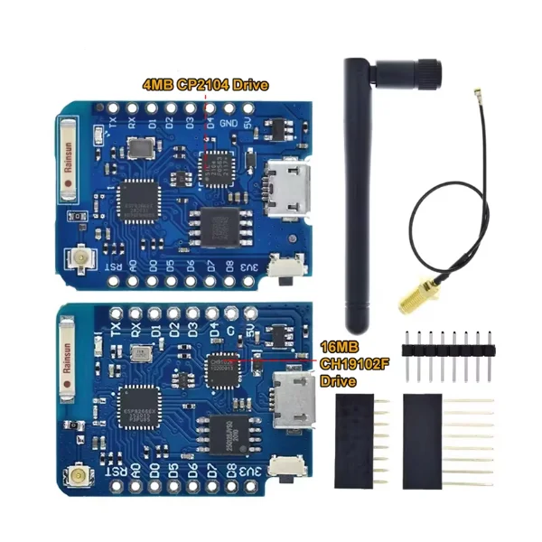 mini D1 PRO NodeMcu Lua wifi development board module based on ESP8266 CP2104  CH9102
