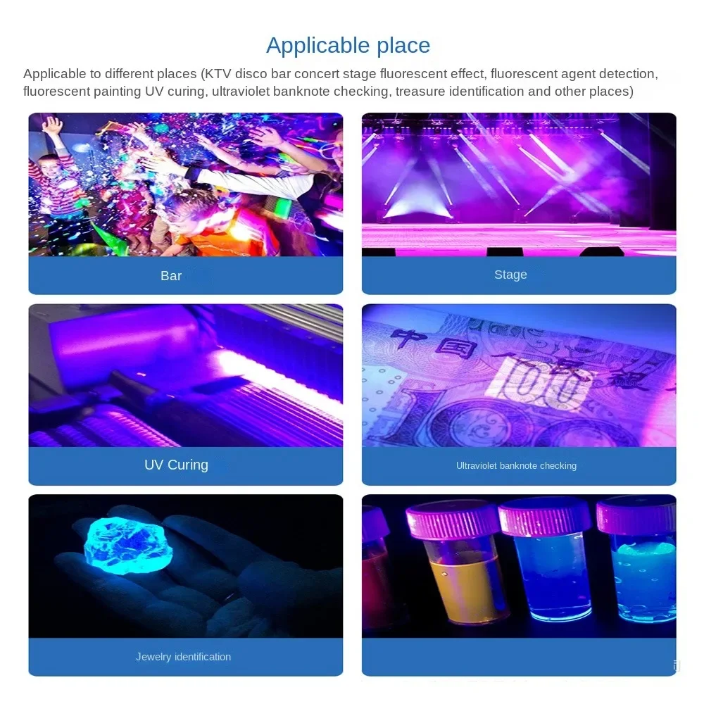 LED 5V USB UV Ultraviolet Curing Lamp 405nm 365nm 395nm drip glue nail oil glue lamp tube Shadowless glue ink plate curing lamp