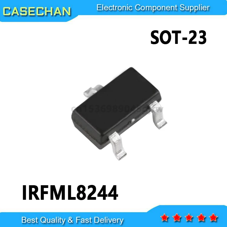 10PCS  IRFML8244  SOT-23
