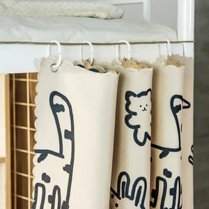 Cortina de litera de verano yananangtian redes de mosquito para carpas de ropa de cama cama dormitorio de alumno 8 Mejor cama de cortina de ventas - №5