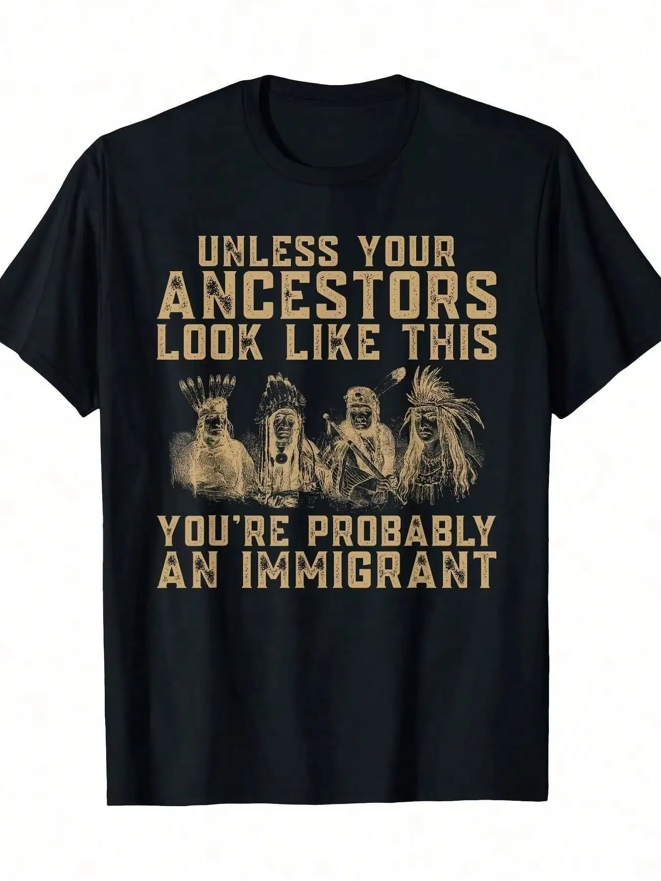 

Men's T-shirt Cotton American you may be a T-shirt Harajuku y2k casual O-neck short sleeved unisex