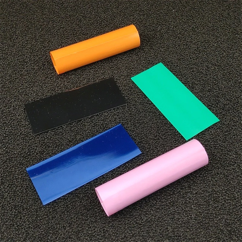 

100pcs/Box 21700 Battery Insulation Sleeve PVC Heat Shrink Film DIY Battery Skin Shrink Film Accessory