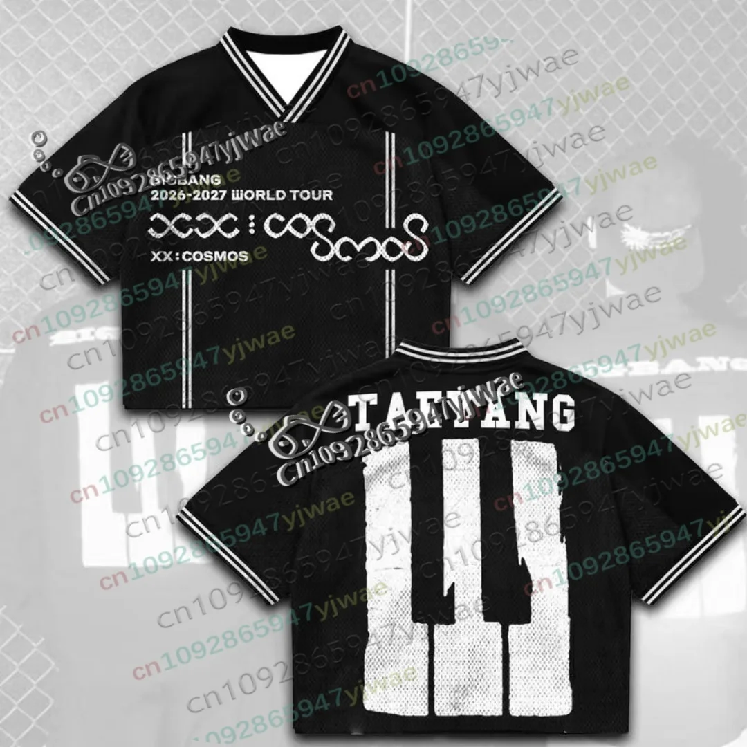 BIGBANG 20th Anniversary Vintage Wash Baumwoll-T-Shirt Kpop Konzert-Tee Unisex Fan-Geschenk G-Dragon Streetwear Herren Damen T-Shirt Tops – Detail 11